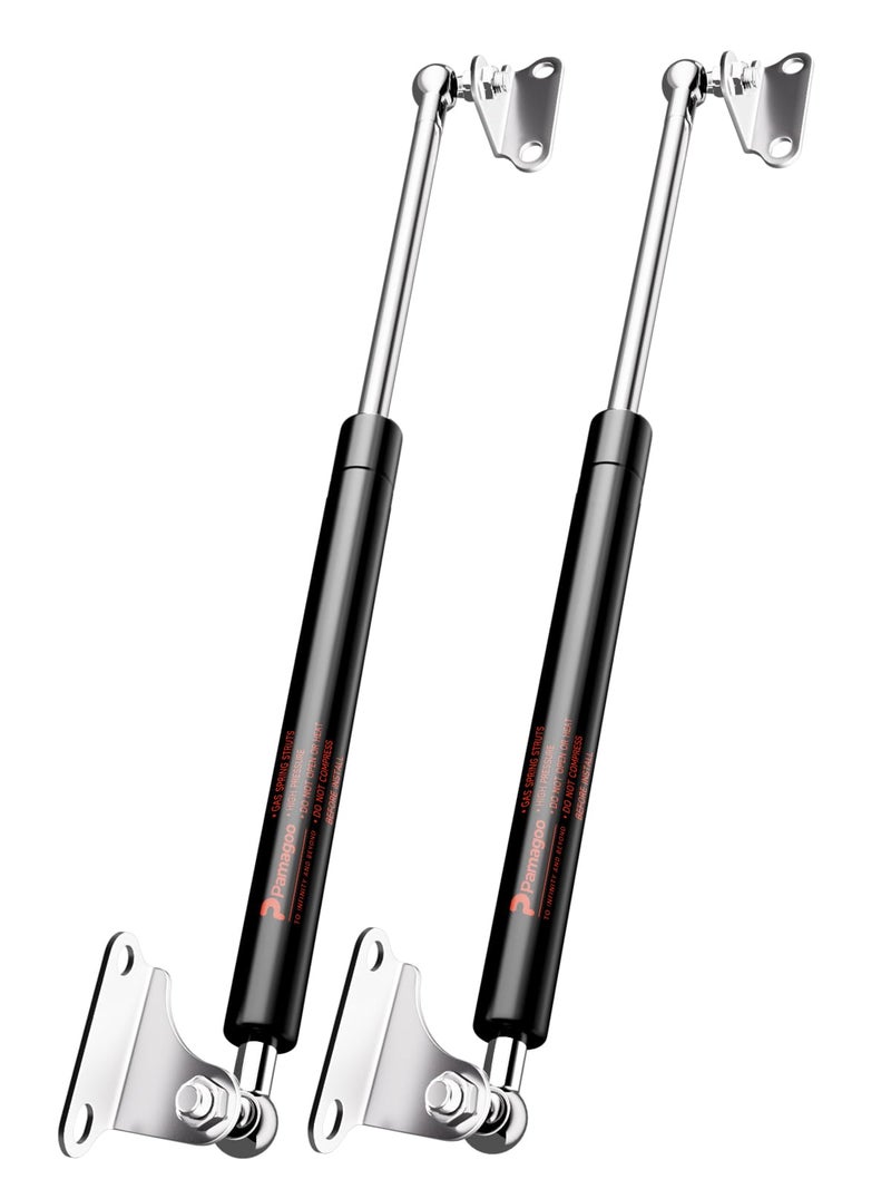 15 inch 35 lbs Gas Strut Shocks 155 N Per Prop with LType Mounts for Cabinet Toy Box Toolbox Bench Trash Bin Dog Door Other Medium Equipment ONLY FIT 2839 LBS WEIGHTS 2 Pack Gas Spring by PAMAGOO