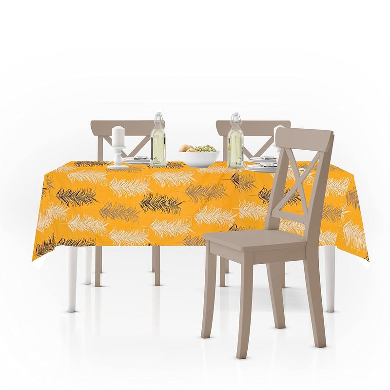 RRC RRC Super Soft Brushed Microfiber Cotton Dining Table Cloth60X90Inches Rectangular Table Covers6 to 8 Seater Table CoversPack of 1  - Image 2