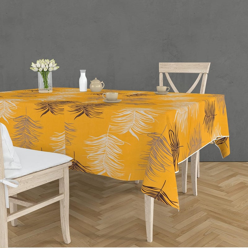 RRC RRC Super Soft Brushed Microfiber Cotton Dining Table Cloth60X90Inches Rectangular Table Covers6 to 8 Seater Table CoversPack of 1  - Image 1