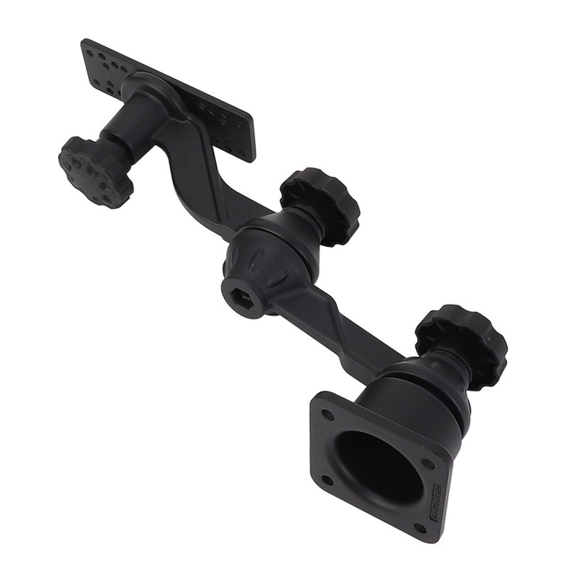 Marine Grade Aluminum Plotter Swing Arm Mount 11 4 Inch 360 Degree Rotation - Image 3