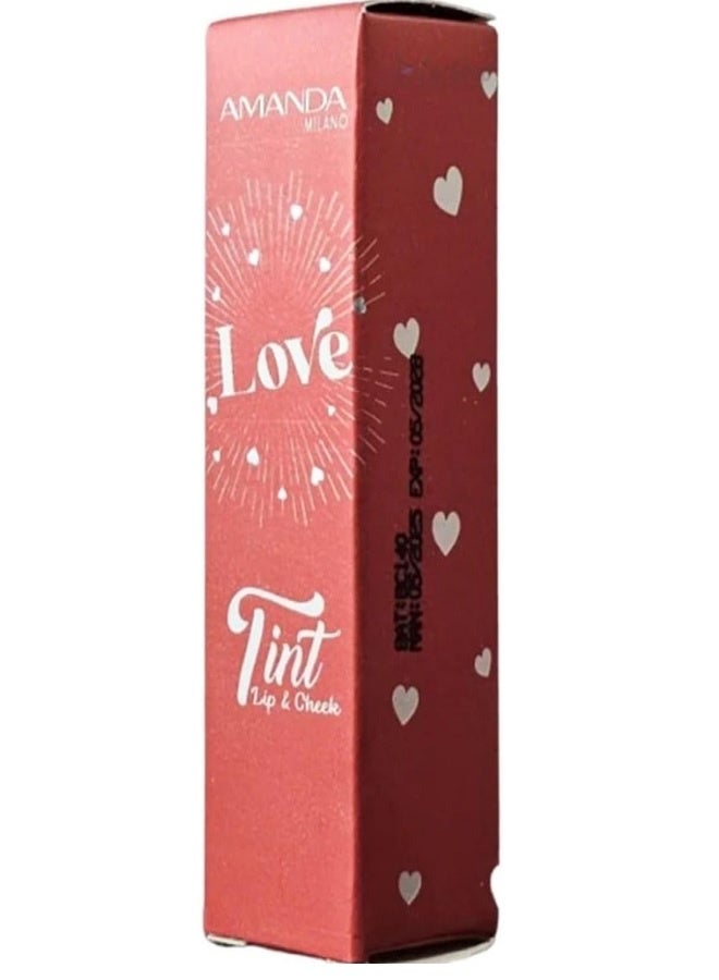 Amanda tint lip& cheek no.07 love 4.5ml - Image 2