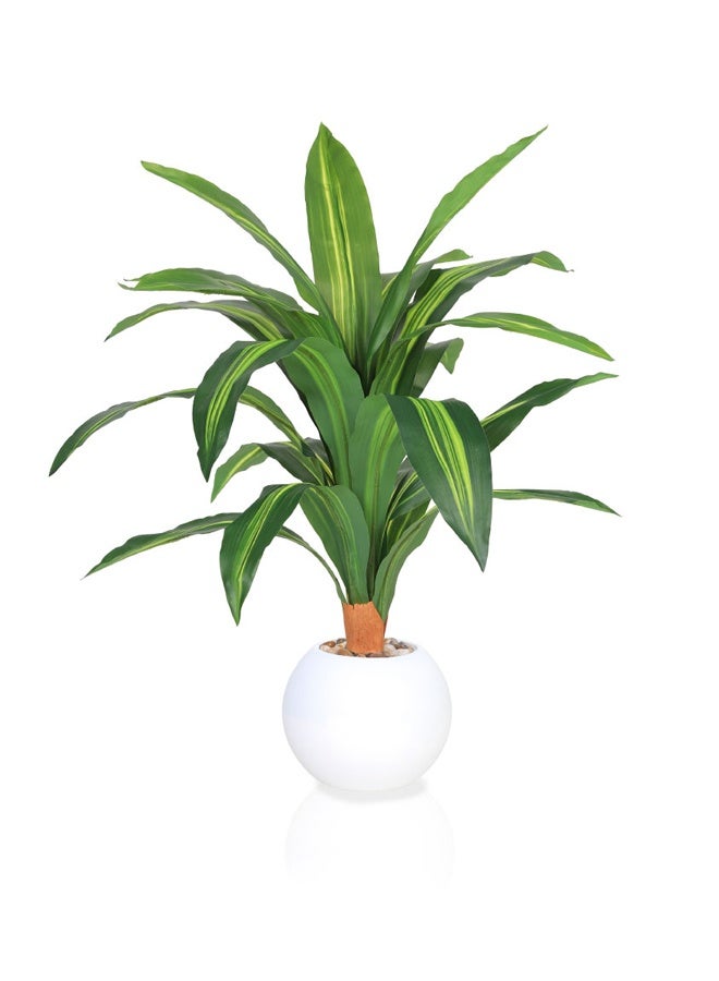 DRAMA HOME Artificial Decorative Tree, 70 cm Tall – A Touch of Nature with Lasting Elegance  - Image 2
