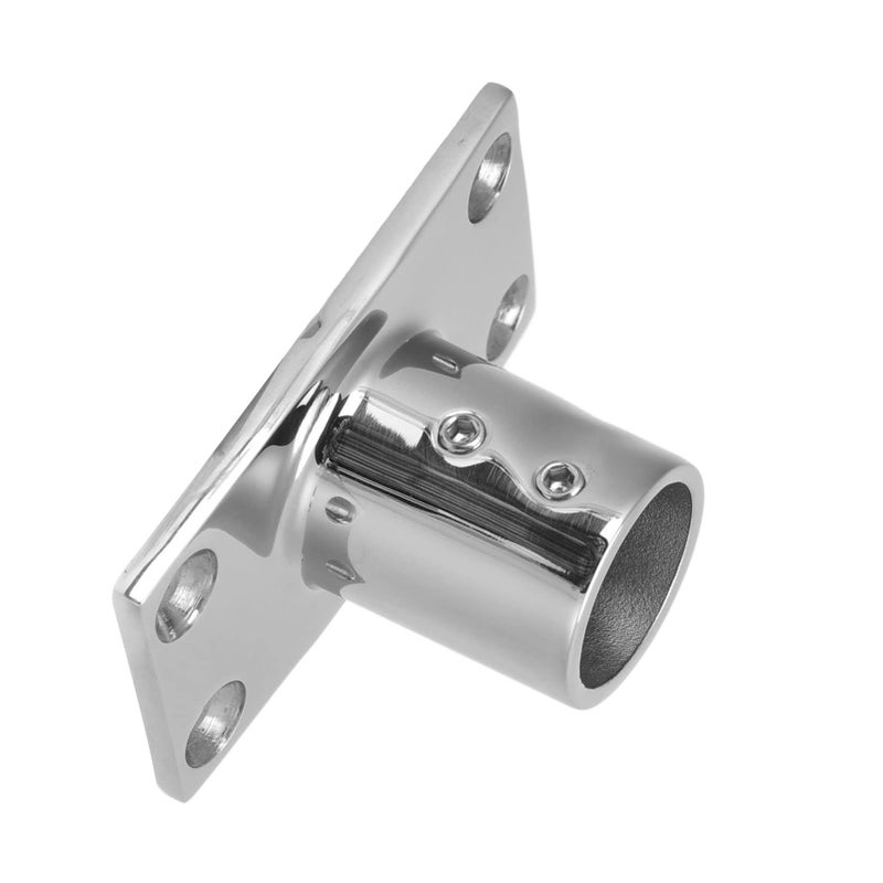 Stainless Steel Marine Tube Base Fitting 1 Inch Through Hole for Boat Yacht Sunshade Mount - Image 5