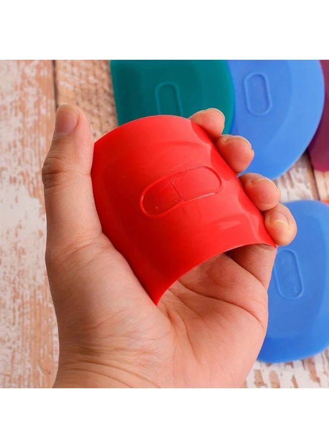 Blue Rubber Plastic Scraper Tool for Pottery Sculpting Clay Trimming Shaping DIY Craft - Image 3