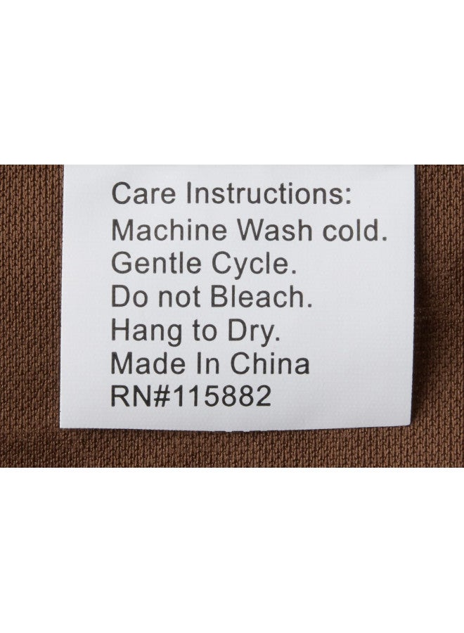 Popular Bath Zambia Collection, Shower Curtain, Chocolate 72.00" x 70.00" - Image 3