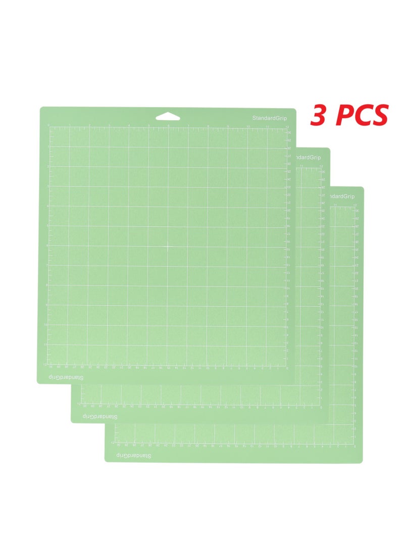 Sharpdo 3 Pieces 12x12 Inch Replacement Standard Grip Cutting Mats - Image 1