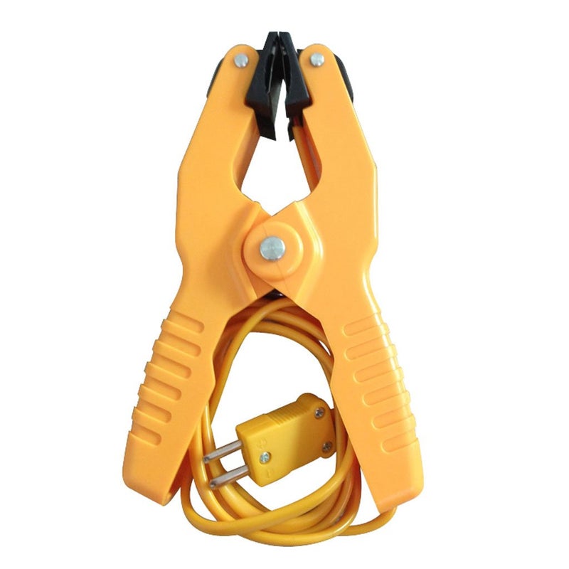 ReNext Type K Pipe Clamp Temperature Lead Probe HVAC Pipes Jaw Clip Plumbing Clamp - Image 1