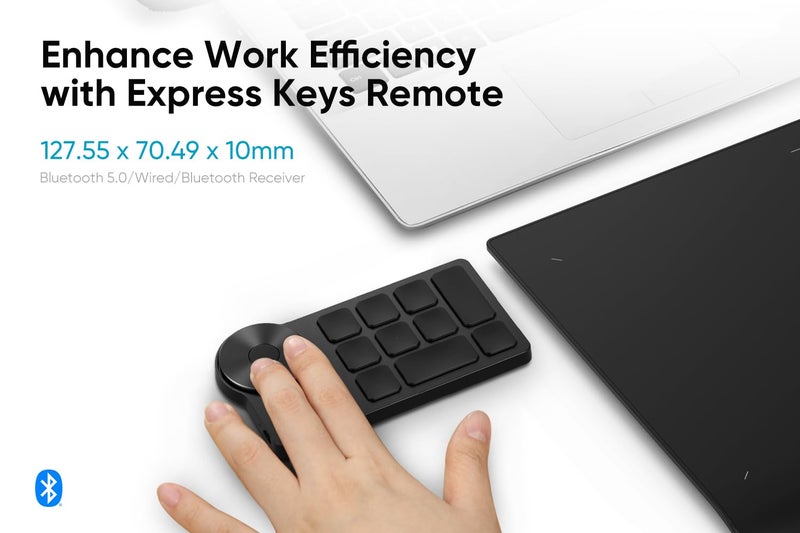 XP-PEN XPPen Wireless Drawing Tablet Deco Pro LW 2nd, 11 Inch Bluetooth Computer Graphics Tablet with X3 Pro Stylus & Mini Key-dial, Digital Drawing Pad for Animation, Digital Art, Video Editing - Image 4