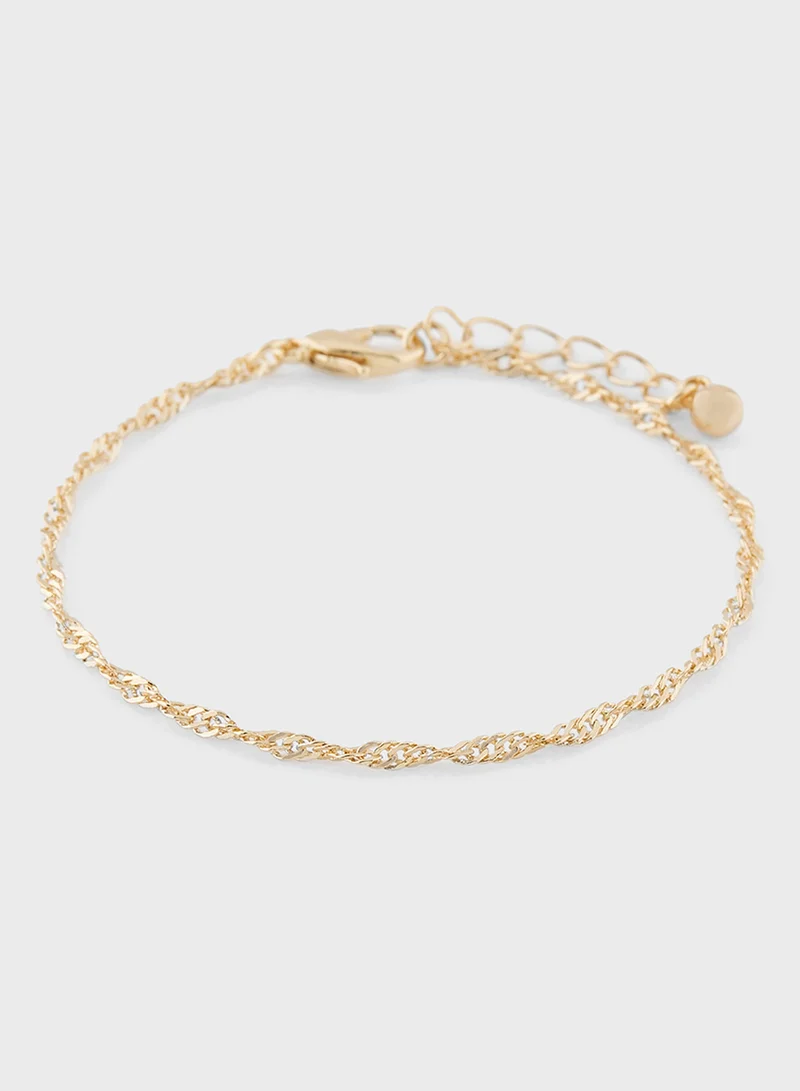ايلا 3 Pack Mix Chain Stone  Bracelet