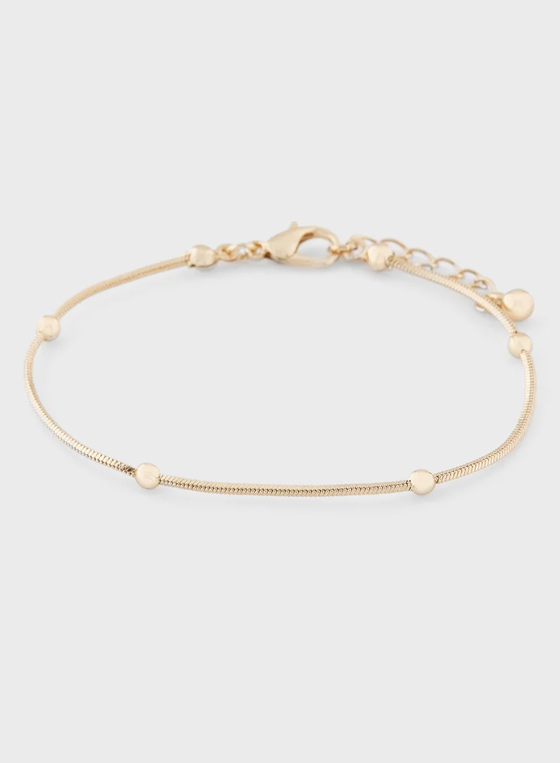 ايلا 3 Pack Mix Chain Stone  Bracelet