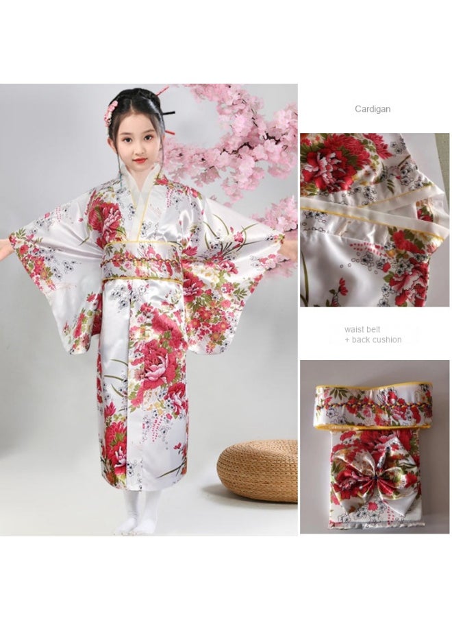 Al Aoyama - Al Aoyama japanese traditional dress kimono robe for kids girls costume - Image 1