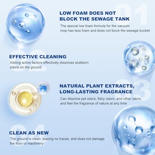 Nukisa 10 Bottles Compatible with Tineco Cleaning Solution Pet 500ml Per Bottle Lavender Scents and Orange Scents Floor Cleaner Compatible with All Robot Vacuums with Mopping and Cordless Wet/Dry Vacuum - Image 5