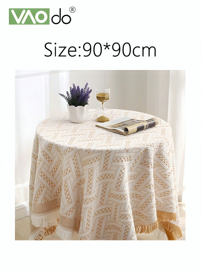 Simple Tablecloth Desktop Heat Insulation Table Mat Home Decoration Waterproof Oil-Proof Rectangular Tablecloth 90*90 CM - pzsku/Z064DEFA8B49E5DA3781BZ/45/_/1733727942/9ebb7bf3-6e92-4753-b9ec-dcf7459628f3