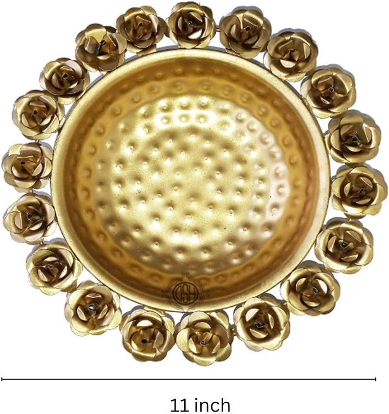 DSH Decorative Handcrafted Bowl for Floating Flowers - Image 3