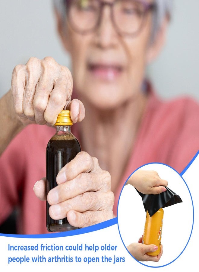 Drydiet لفة من مادة دراي دايت غير قابلة للانزلاق، مقاس 16 بوصة × 3 أقدام، مصنوعة من مادة السيليكون المانعة للانزلاق، قابلة للقص حسب المقاس، مناسبة لسطح الخبز، والأدراج، والطاولات، وأدوات تناول الطعام (أسود). - Image 5