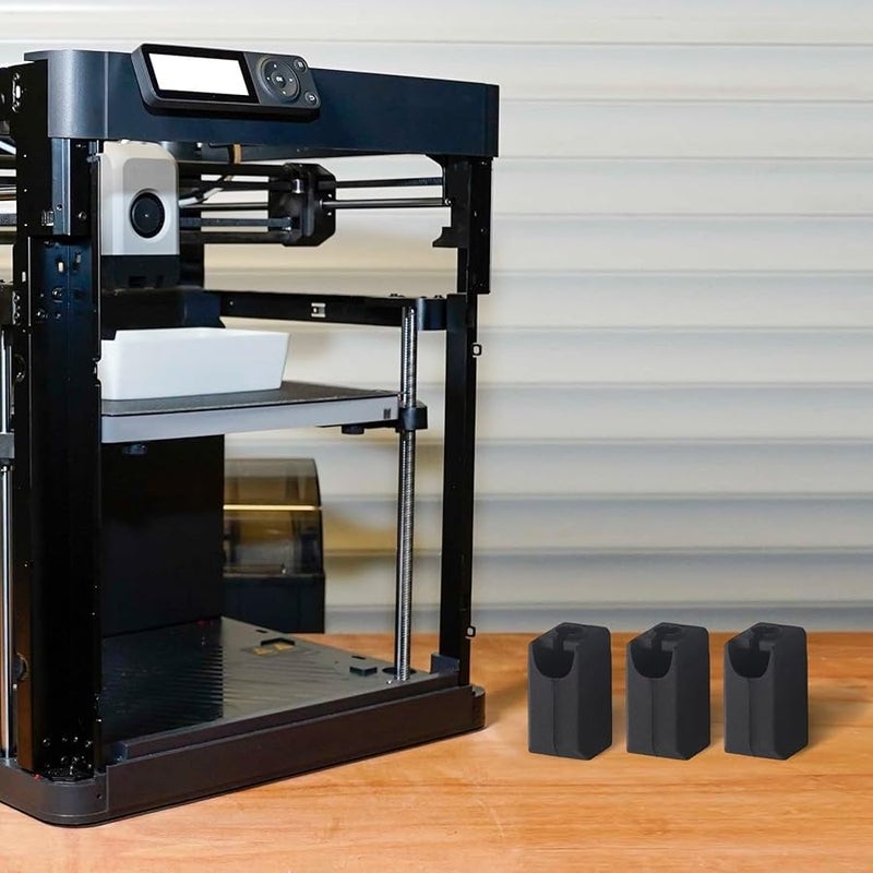 Bambu Lab X1 X1C P1P غطاء سيليكون عالي المقاومة لعزل فوهة النهاية الساخنة باللون الأسود - Image 5