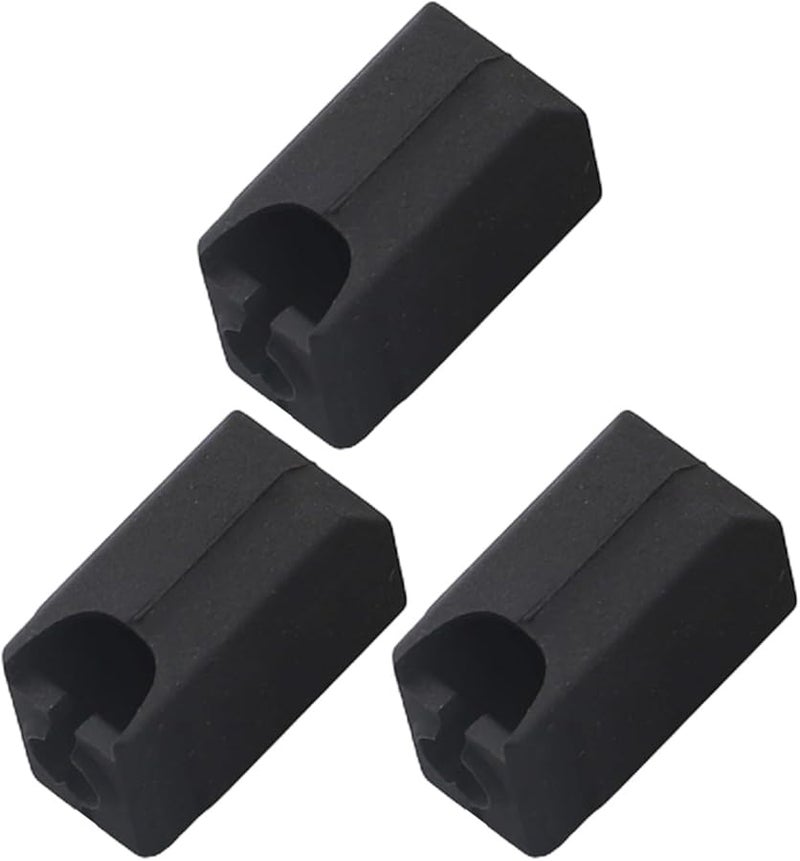 Bambu Lab X1 X1C P1P غطاء سيليكون عالي المقاومة لعزل فوهة النهاية الساخنة باللون الأسود - Image 1