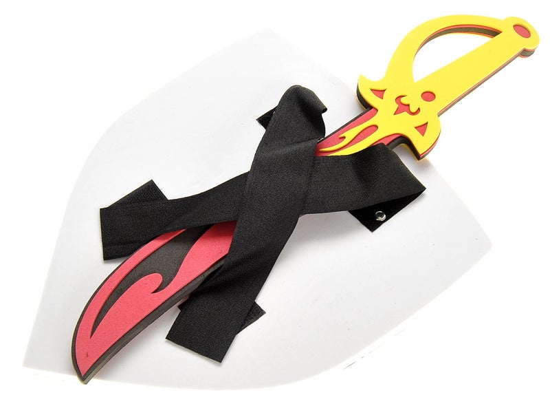 PowerTRC Sword and Shield Play Set | Dragon and Lion Shield for Party Favors | Pretend Play - Image 4