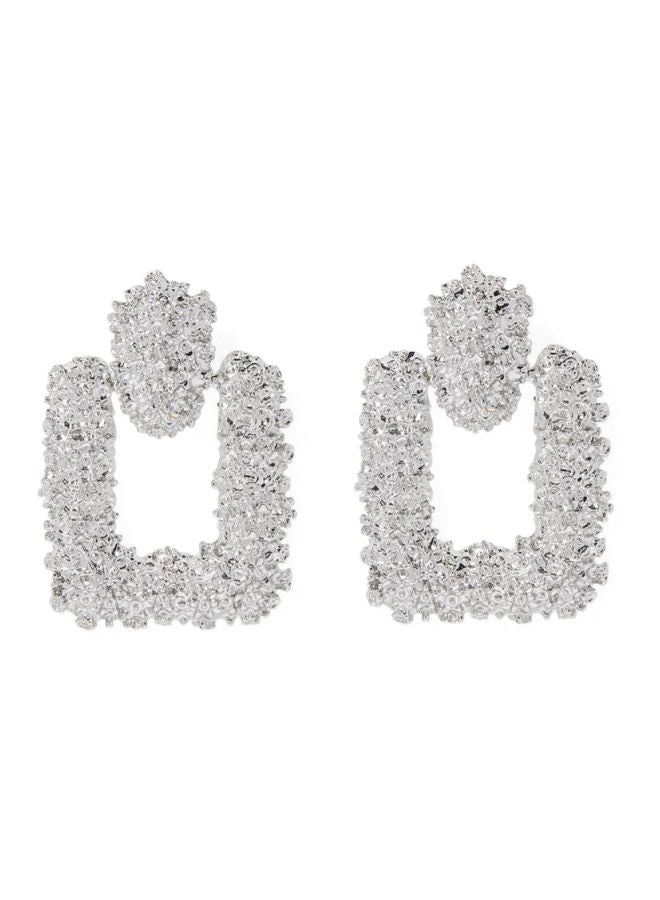 اليشمك أقراط متدلية خشنة الملمس - Image 1