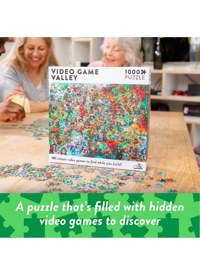 BIG POTATO - Video Game Valley: Video Game Jigsaw Puzzle For Adults (1000 Pieces) Filled With 101 Riddles To Solve - Image 1
