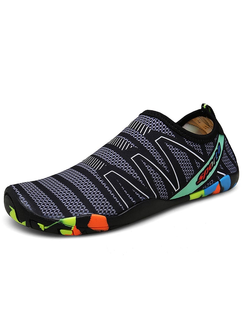 Generic Swimming Shoes For Women and Men Non Slip And Quick-dry Thermoplastic Rubber Sole Beach Water Shoes Socks For Pool Snorkeling Surfing Kayaking Walking Yoga  - Image 3