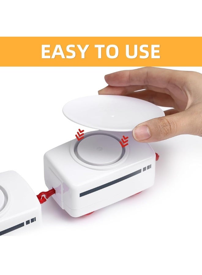 STOBOK Rotating Sushi Train Toys Electric Rotary Sushi Machine Set Track Conveyor Belt Rotating Table Food Train Toys for Kids Multifunctional Kids Toys, White - Image 3