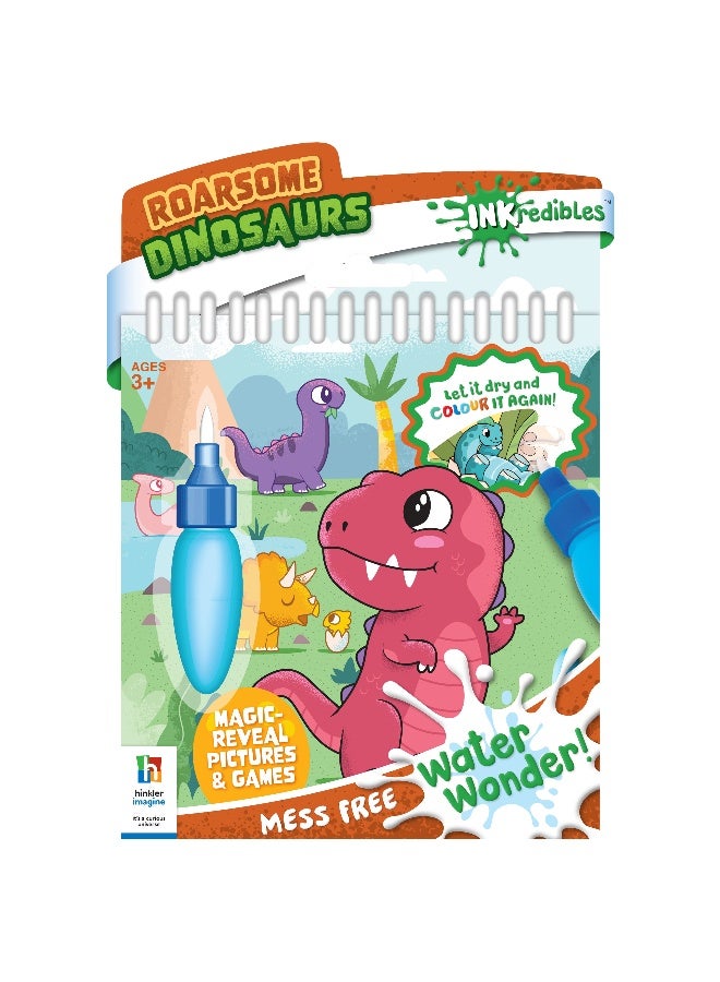 مجموعة هينكلر إنكريدبلز ديناصورات روارسوم المائية – نشاط تلوين مائي تفاعلي - Image 1