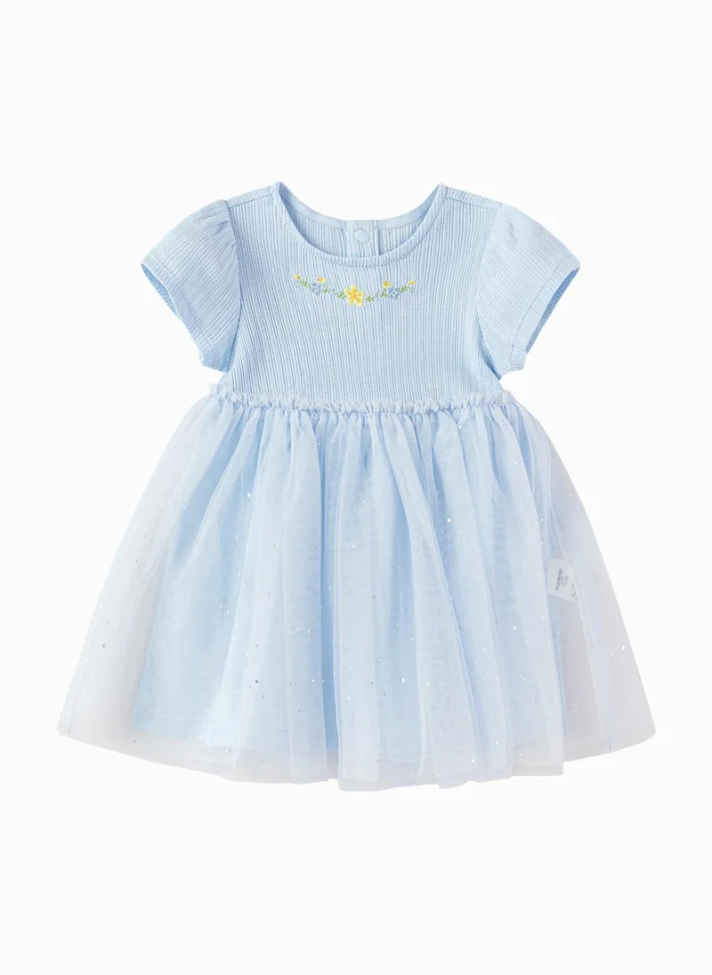 بالابالا Baby Girls Knitted one-piece dress