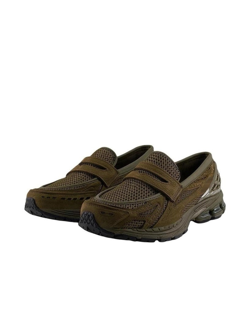 Casual Loafers/Slip-on Shoes Olive green For Women/Men/Students - Image 2