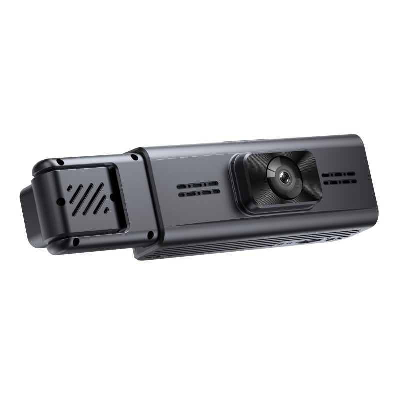 Car Front Dash Cam: 1080P+480P+480P 170° Wide Angle - Mini Hidden Design & Easy to Install, Enhanced Night Vision Dash Cam for Car Drivers, Daily Commute & Road Trip - Image 1