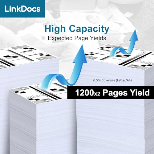 LinkDocs 94A CF294A Compatible Toner Cartridge Replacement for HP 94A CF294A Toner Cartridge Used with HP Laserjet Pro MFP M148dw M148fdw M118dw Laserjet M148 M118 Printer (Black 2-Pack) - Image 4