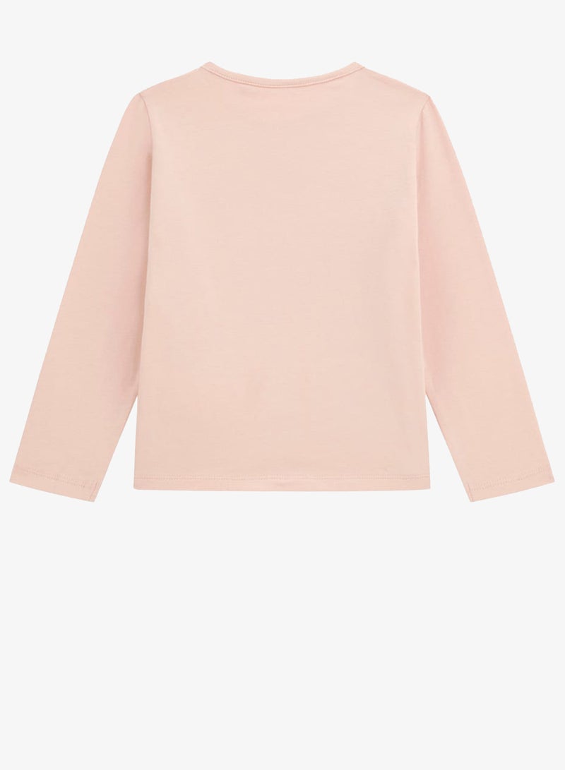 GUESS Kids Slogan Crew neck T-Shirt - Image 2