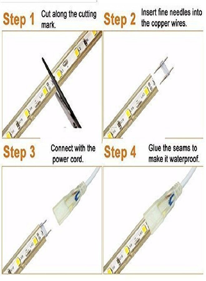 Gesto 20 Meter Rope Led Strip Lights – Outdoor Lights Waterproof for Balcony Decoration,Home Decor & Interior Decoration | Decorative Lights for Diwali Decoration,Cove Light for Ceiling (Green) - Image 4