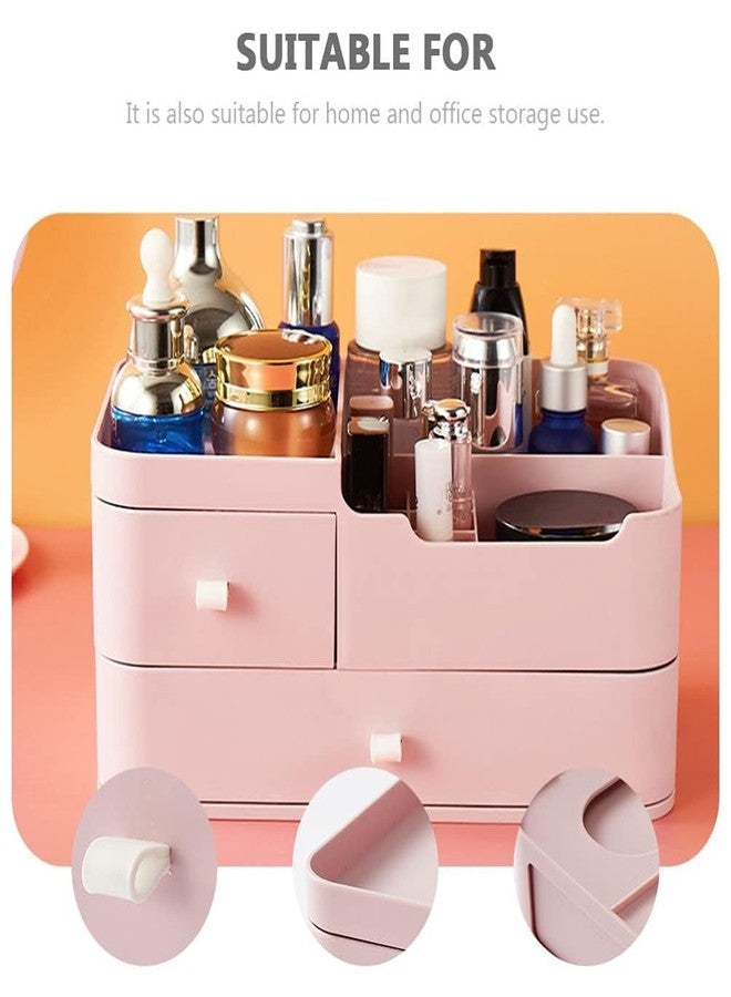 DHVYANT MART Classic Countertop Makeup Organizer | Dresser Organizer For Skincare-Creams-Lipstick-Toners & Lotion | Suitable For Bathroom, Bedroom, & Dressing Table | Ideal For Women & Girls - Image 3