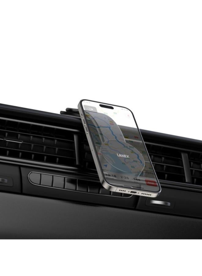 LANEX LANEX LZ31 FOLDABLE MAGNETIC CAR PHONE HOLDER - BLACK  - Image 4