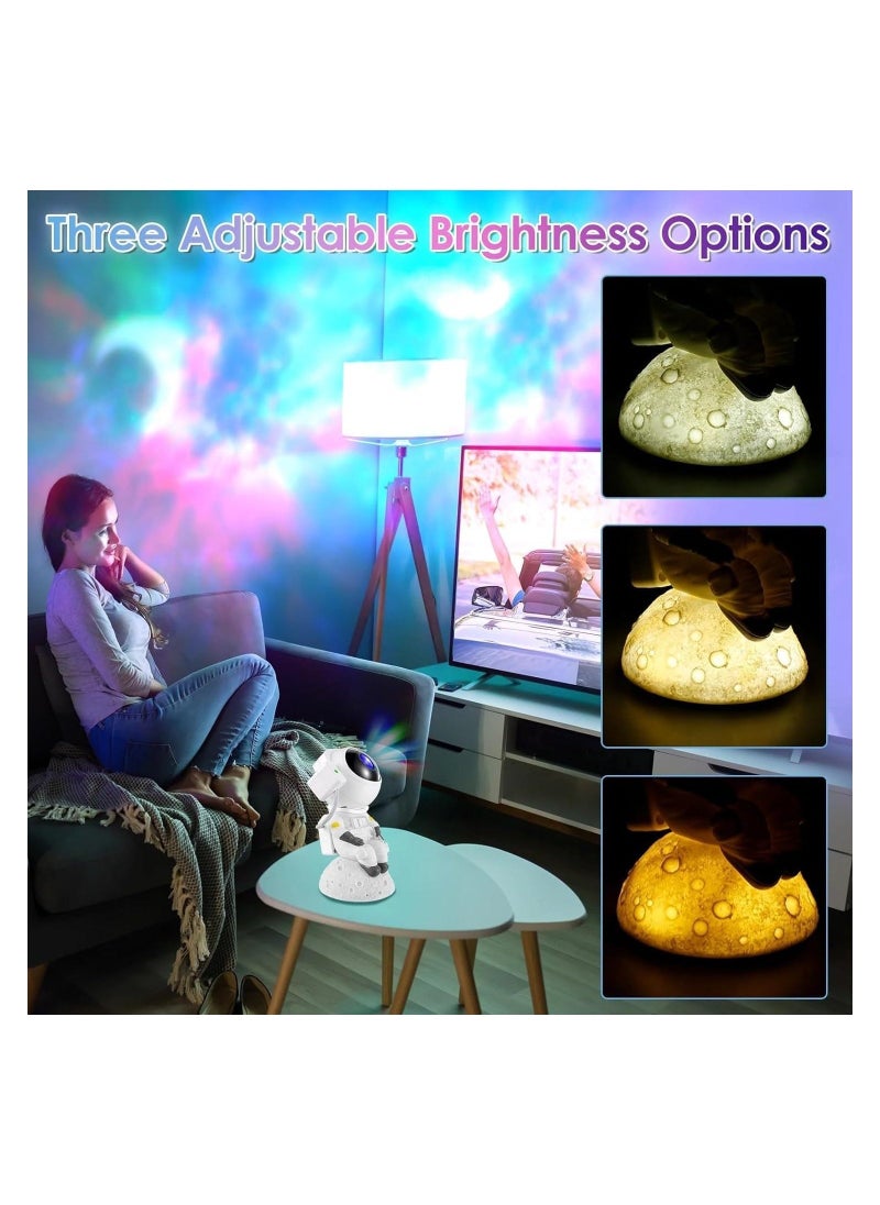 Star Projector Galaxy Night Light Bluetooth Sound Astronaut Space Projector Starry Nebula Ceiling LED Lamp Sky Projector with Moon Light Kids Room Decor Aesthetic Gifts for Birthday Gift - Image 5