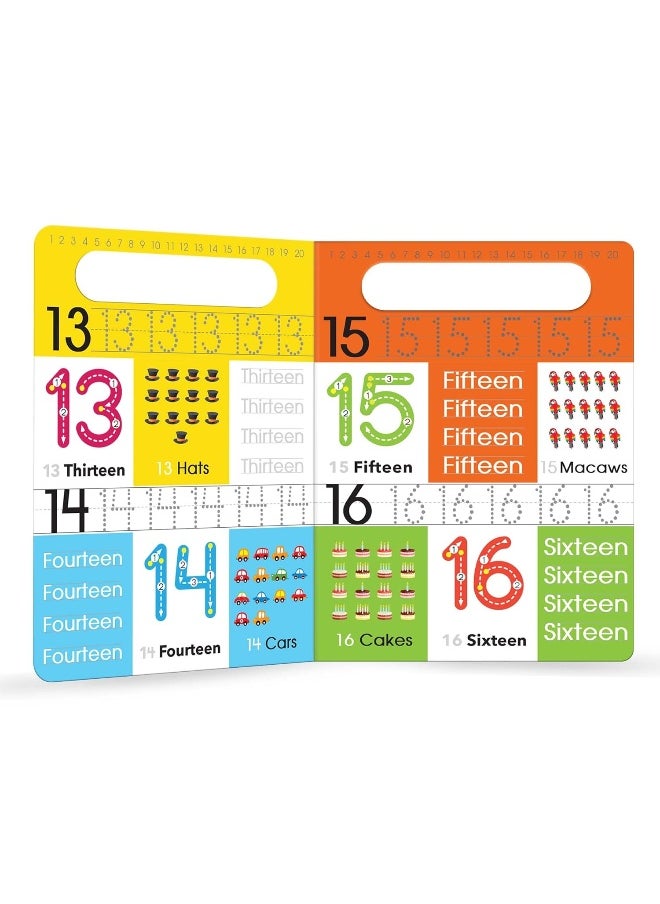 null - My Big Wipe And Clean Book of Numbers for Kids : 1 to 20 - Image 1