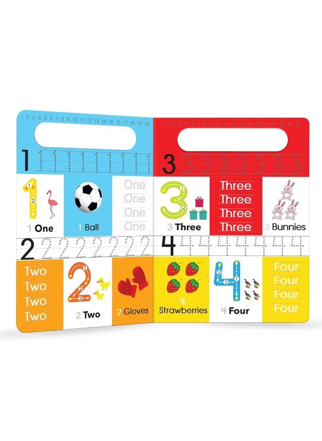 null - My Big Wipe And Clean Book of Numbers for Kids : 1 to 20 - Image 1