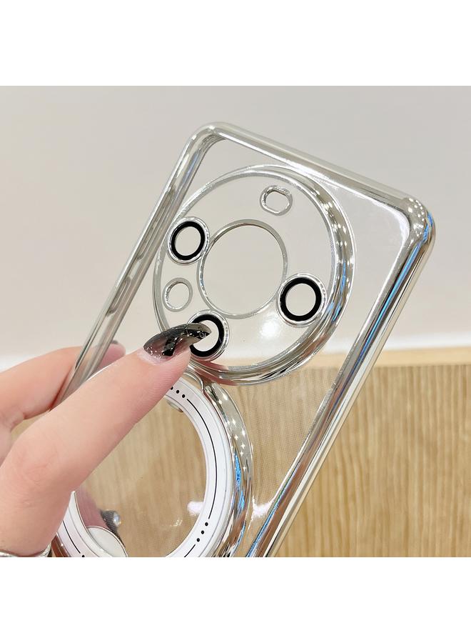 Zaboon Case For Huawei Mate 60 Pro / 60 Pro+ Electroplating MagSafe 360 Degree Rotation Holder Shockproof Phone Case  - Image 4