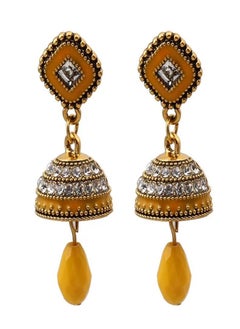 General vintage enamel tassel earrings 