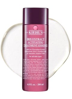 Kiehl's Kiehl's Iris Extract Activating Treatment Essence – Hydrating & Anti-Aging Facial Essence with Iris Florentina Root Extract, Smooths Fine Lines & Boosts Radiance, 200ml  - Image 1
