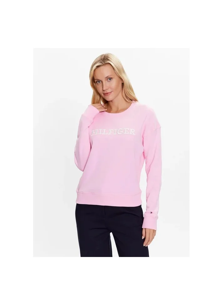 TOMMY HILFIGER Embroidered Logo Sweatshirt