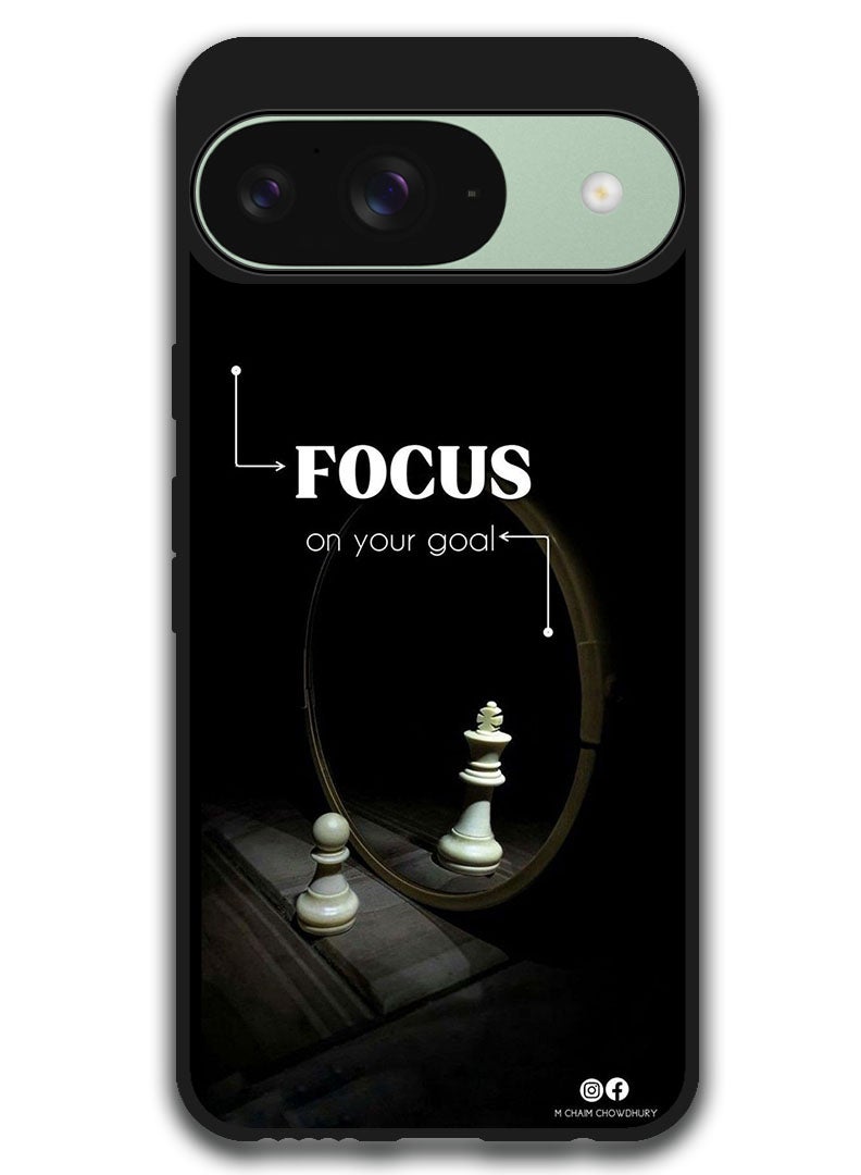 Theodor Protective Case Anti Scratch Shock Proof Bumper Cover For Google Pixel 9 Focus on your goals - Image 1