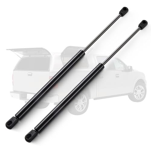 HelloAuto C1606874 17 inch 40 Lb Gas Struts for Camper Shell Window, Snugtop Gas Shock C16-09450, Gas Spring for Leer A.R.E ATC Camper Topper Rear Window Truck Cap Canopy, Set of 2 - Image 1