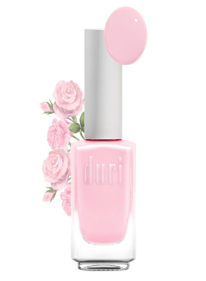 duri Nail Polish, 309 Iced Roses, French Manicure, Semi-Sheer Coverage, Glossy Finish, Quick Drying, Lasting, 0.45 Fl Oz - Image 1