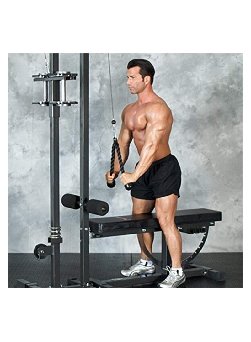 Spall Heavy Duty Training Ticep Nylon Braided Rope With Secure Rubber Ends And Chrome Attachment Hook - Image 4