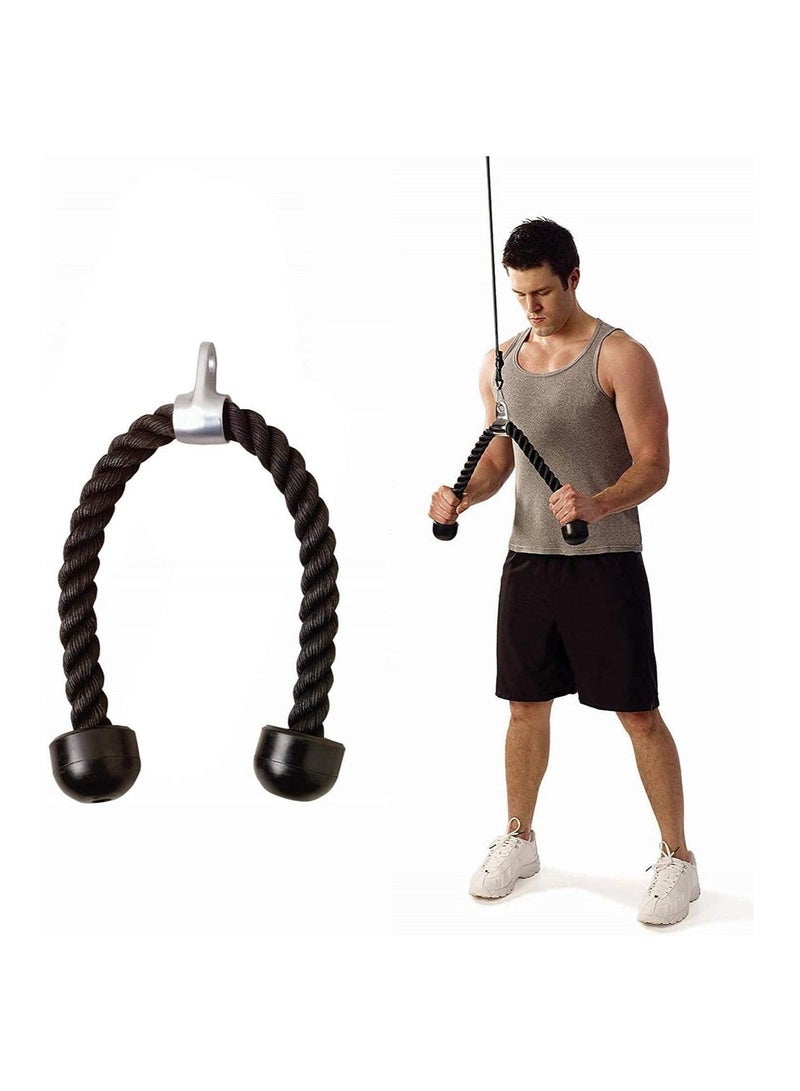 Spall Heavy Duty Training Ticep Nylon Braided Rope With Secure Rubber Ends And Chrome Attachment Hook - Image 1