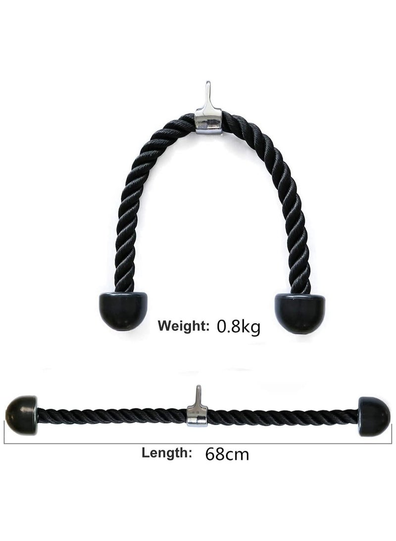 Spall Heavy Duty Training Ticep Nylon Braided Rope With Secure Rubber Ends And Chrome Attachment Hook - Image 3