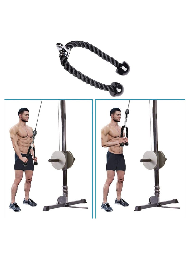 Spall Heavy Duty Training Ticep Nylon Braided Rope With Secure Rubber Ends And Chrome Attachment Hook - Image 2