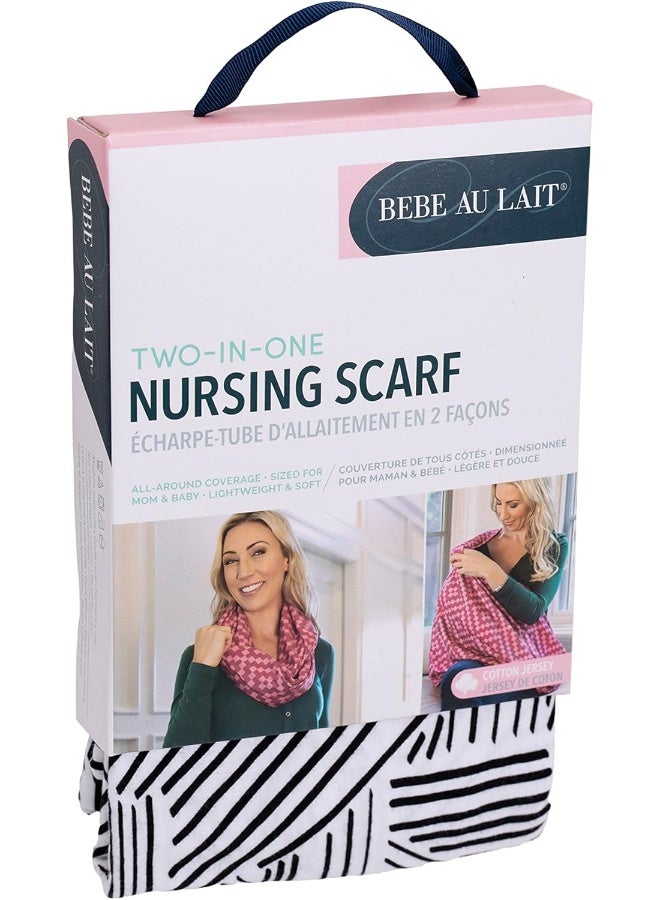Bebe au Lait BEBE AU LAIT Premium Cotton Jersey Nursing Scarf - Montauk - Image 3